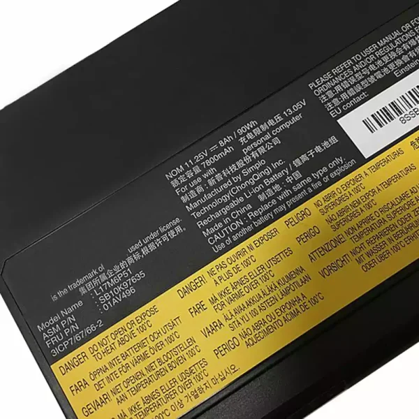 Bateria para notebook LENOVO L17M6P51 L17L6P51 - Image 3