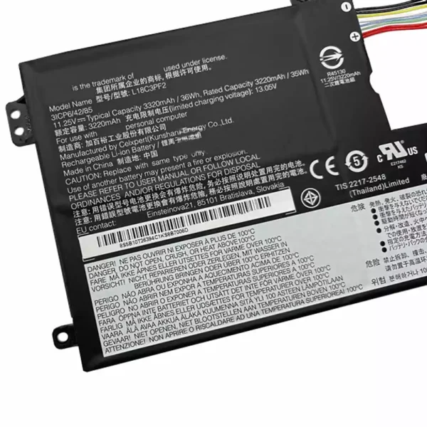Bateria para notebook LENOVO L18C3PF2,L18D3PF1 - Image 3