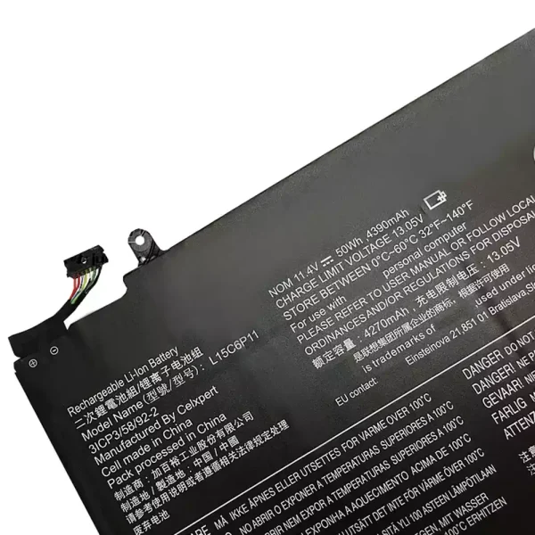 Bateria para notebook LENOVO L15C6P11 L15M6P11 - Image 3