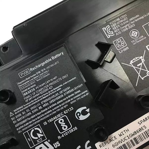Bateria para notebook HP PV06 922200-421 HSTNN-LB7Z - Image 3