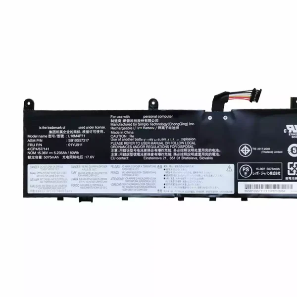 Bateria para notebook LENOVO ThinkPad P1 2019 - Image 3