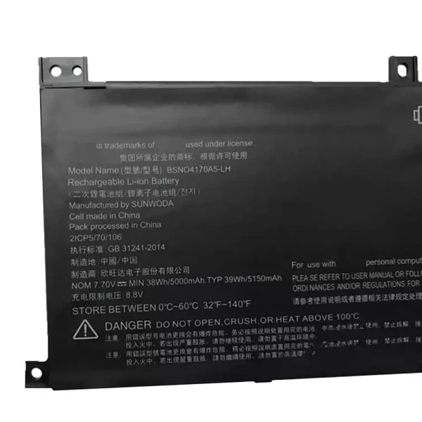 Bateria para notebook LENOVO Miix 510-12IKB,Miix 520-12IKB - Image 3