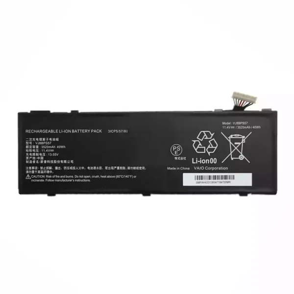 Bateria para notebook VAIO VJ8BPS57,31CP5/57/80