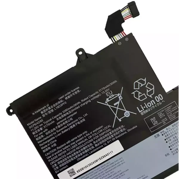 Bateria para notebook LENOVO L19M3PF1 L19M3PF2 L19D3PF1 L19D3PF2 - Image 4