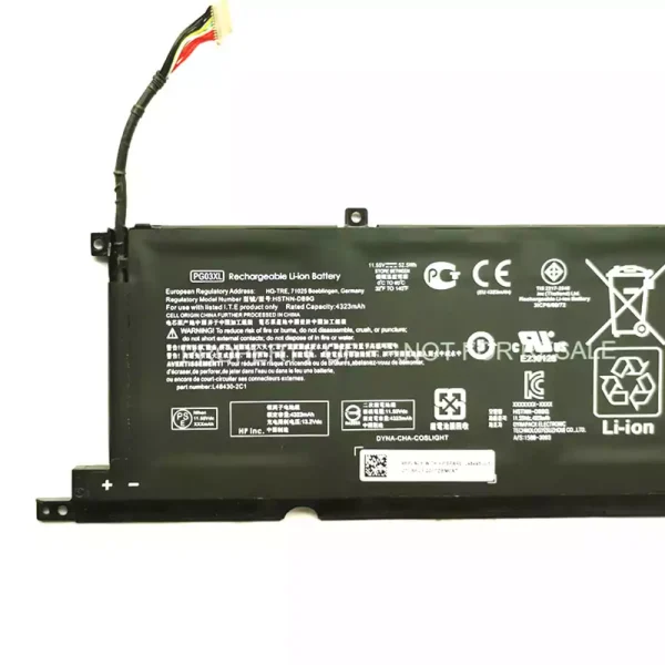 Bateria para notebook HP Spectre X360 15-ap063nr,Spectre x360 15t-ap000,Spectre x360 15t-ap000 - Image 3