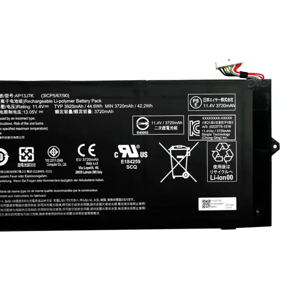 Bateria para notebook Acer AP13J7K - Image 4