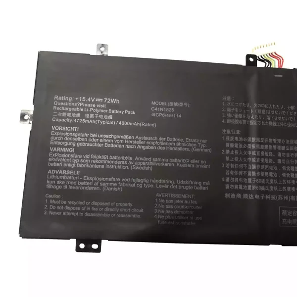 Bateria para notebook ASUS C41N1825 - Image 3
