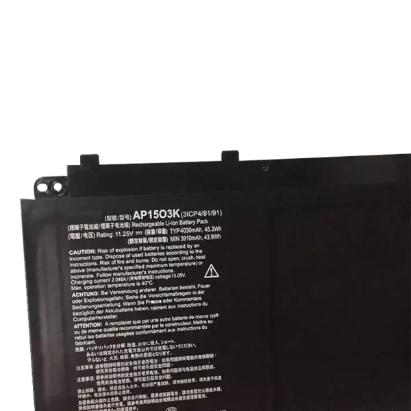 Bateria para notebook Acer AP15O3K AP1503K - Image 3