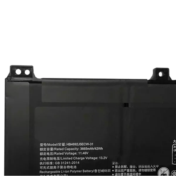 Bateria para notebook HUAWEI HB4692J5ECW-31 - Image 3