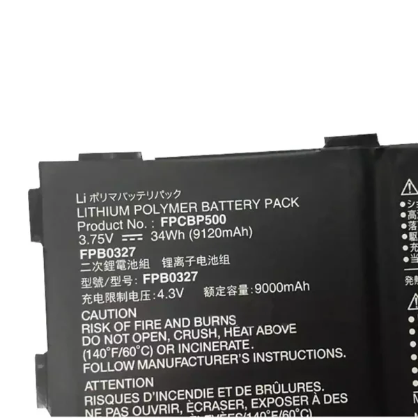 Bateria para notebook FUJITSU FPCBP500,CP695045-01,FPB0327 - Image 3