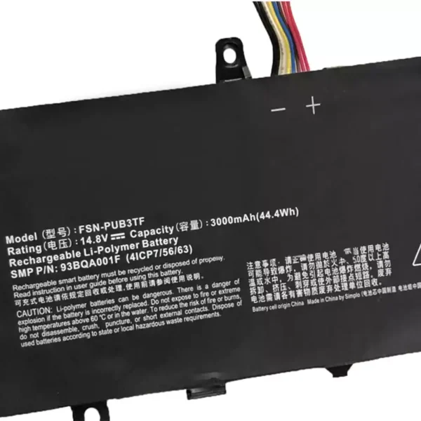 Bateria para notebook FSN-PUB3TF - Image 3