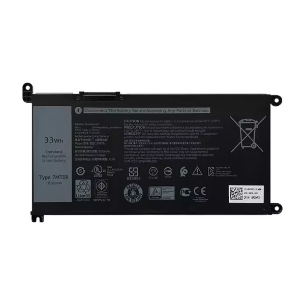 Bateria para notebook DELL 7MT0R 7MTOR
