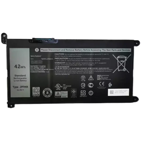 Bateria para notebook DELL JPFMR