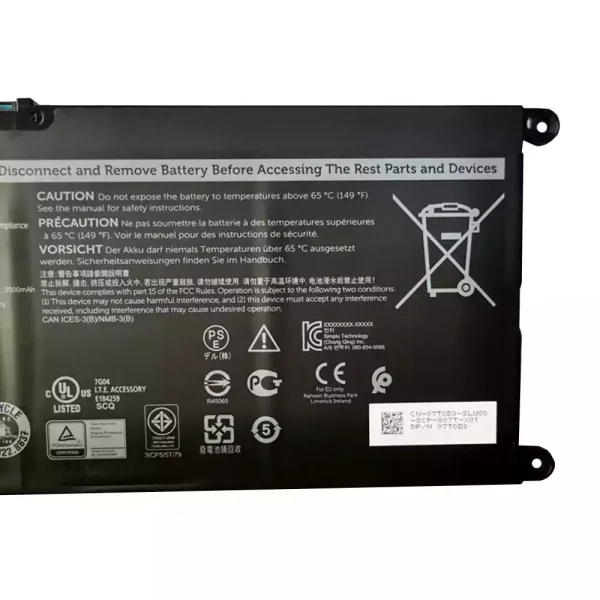 Bateria para notebook DELL JPFMR - Image 4