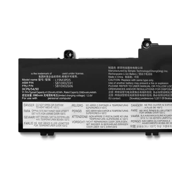 Bateria para notebook LENOVO Thinkpad E15 Gen 2 - Image 3