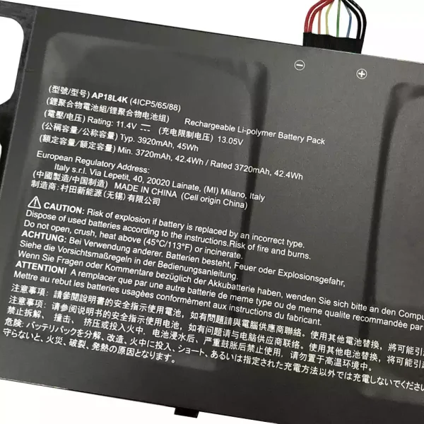 Bateria para notebook ACER AP18L4K - Image 3