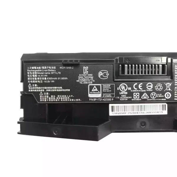 Bateria para notebook MSI HTCVIVE vr one 7RE-231CN - Image 3