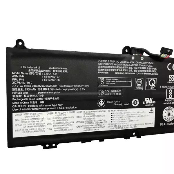 Bateria para notebook LENOVO L19L4PG2 L19M4PG2 - Image 3