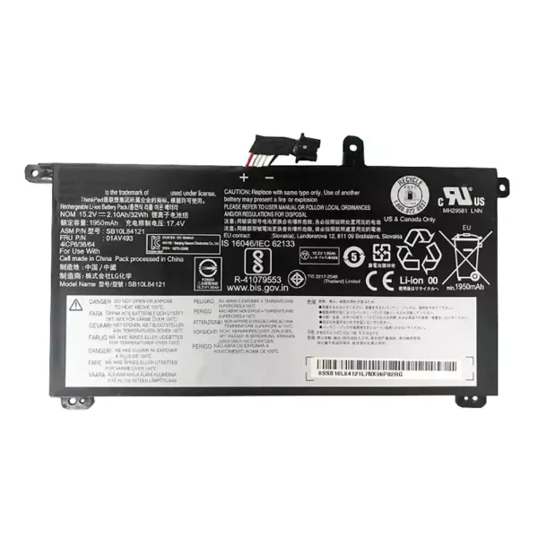 Bateria para notebook LENOVO Thinkpad T570 T580 P51S P52S