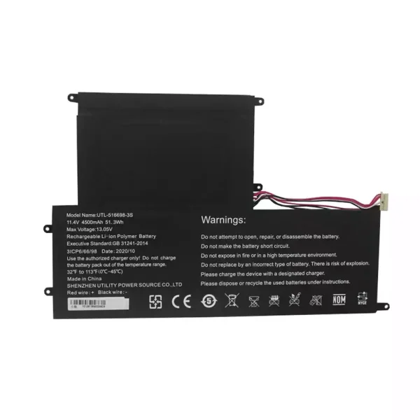 Bateria para notebook UTL-516698-3S