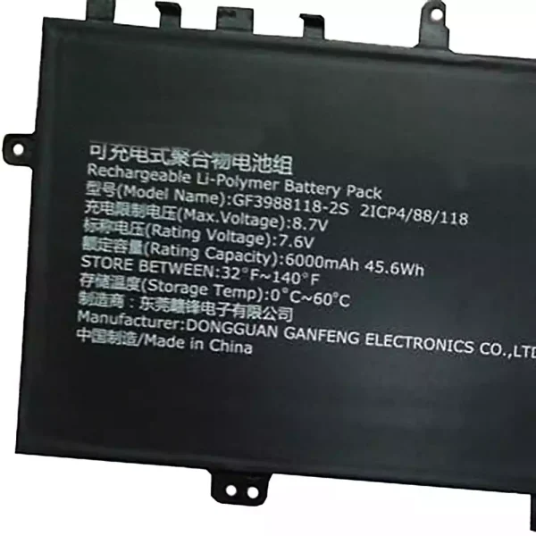 Bateria para notebook GF3988118-2S - Image 2