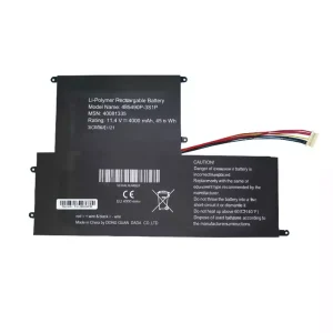 Bateria para notebook 485490P-3S1P 40081335 EVOO EVC156-1BK EVC156-2BK