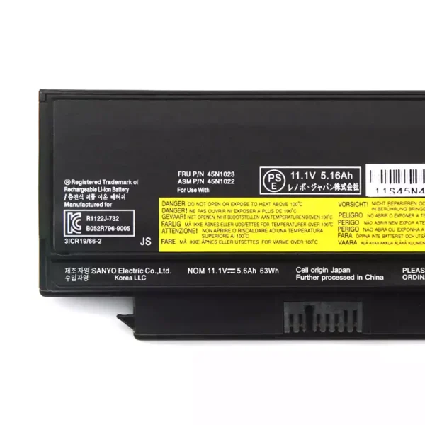 Bateria para notebook LENOVO 45N1022 45N1023 45N1024 45N1025 - Image 3