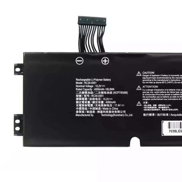 Bateria para notebook Razer Blade 15 Base 2020 - Image 3