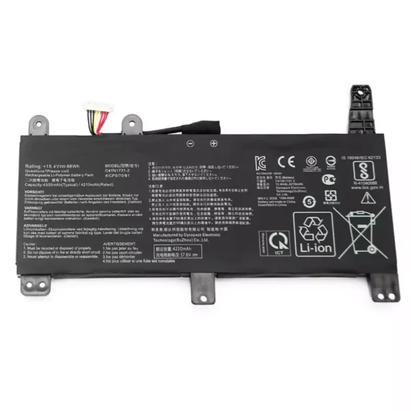 Bateria para notebook ASUS C41N1731-2
