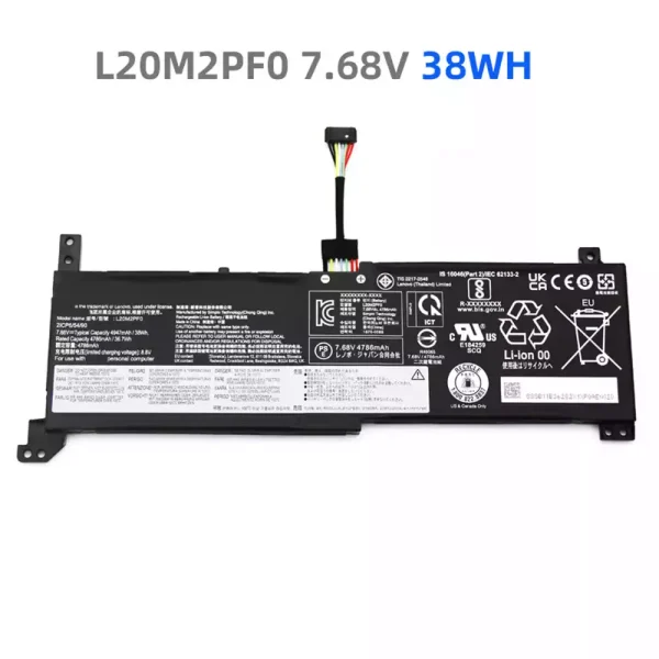 Bateria para notebook LENOVO L20M2PF0 L20L2PF0 L20C2PF0 L20B2PF0