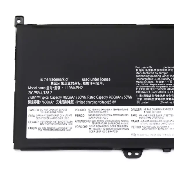 Bateria para notebook LENOVO Yoga 9 14ITL5,YOGA Pro 14c 2021 - Image 3