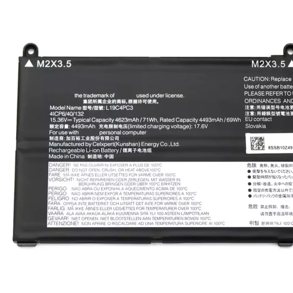 Bateria para notebook LENOVO Legion R9000X 2021,Y9000X 2021,Legion 7-15IMH5 15ARH5 - Image 3