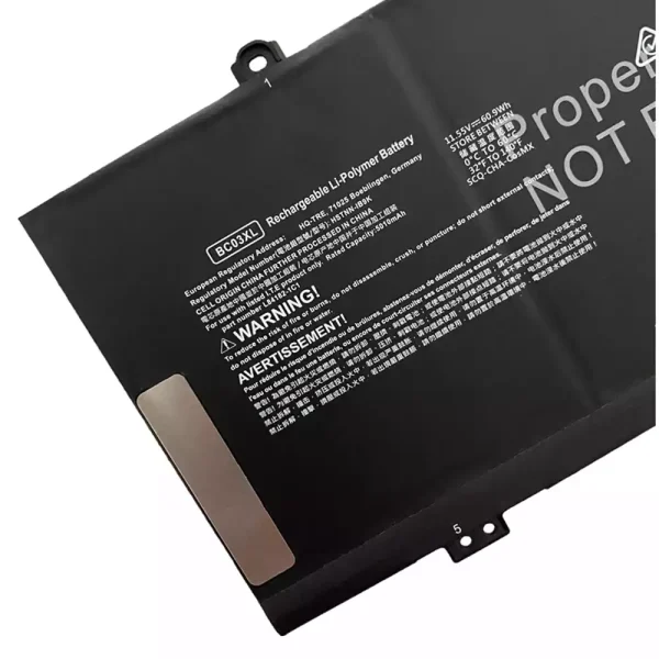 Bateria para notebook HP HSTNN-LB8T HSTNN-IB9K L84182-421 L84398-005 - Image 3