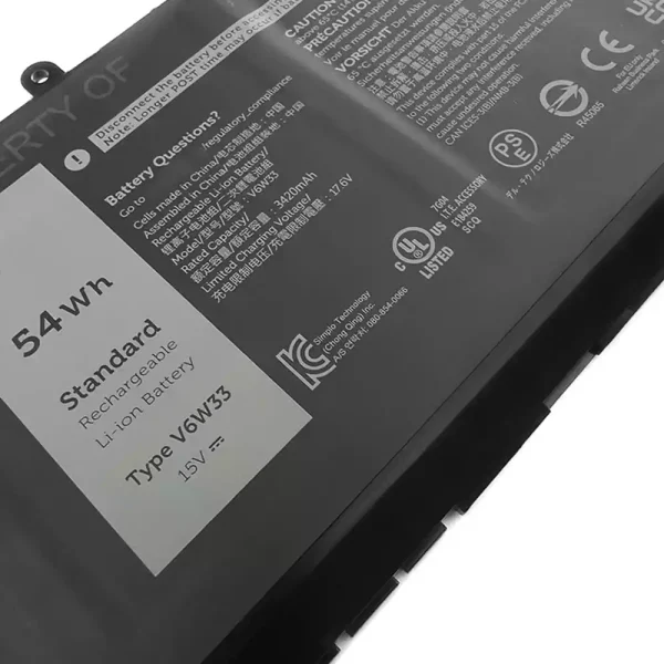 Bateria para notebook DELL V6W33 - Image 3