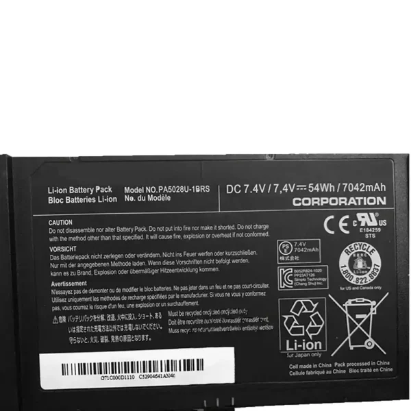 Bateria para notebook TOSHIBA SATELLITE U800 U845 - Image 3