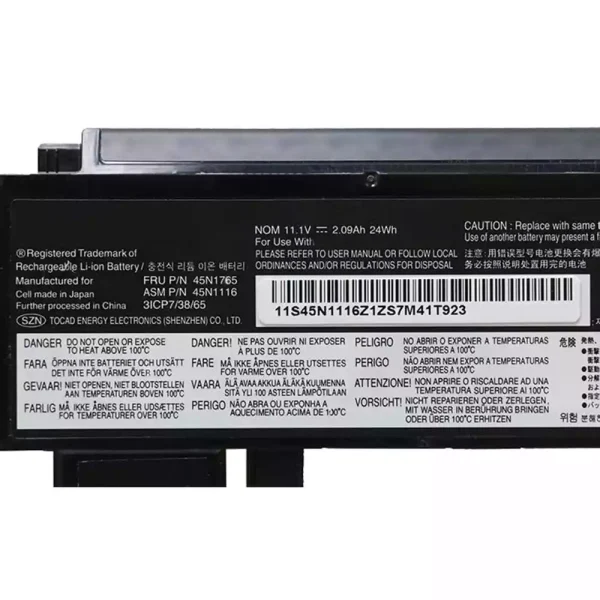 Bateria para notebook LENOVO 45N1119 45N1118 45N1765 45N1116 X230S X240S - Image 3