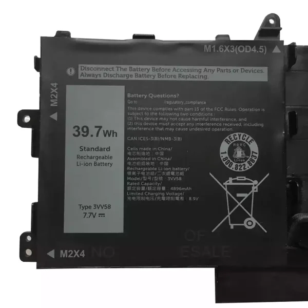 Bateria para notebook DELL 3VV58,Latitude 9420 2-in-1 - Image 2