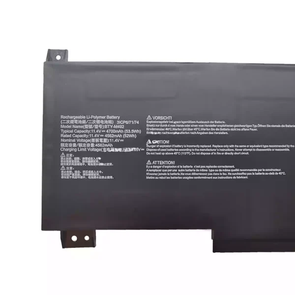 Bateria para notebook MSI Pulse GL76 9S7 11UDK,GL66 GF66 - Image 3