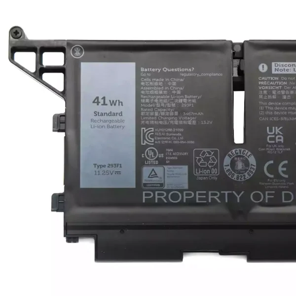 Bateria para notebook DELL M69D0 293F1 8WRCR - Image 3