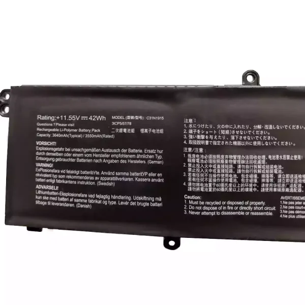 Bateria para notebook ASUS C31N1915 - Image 2
