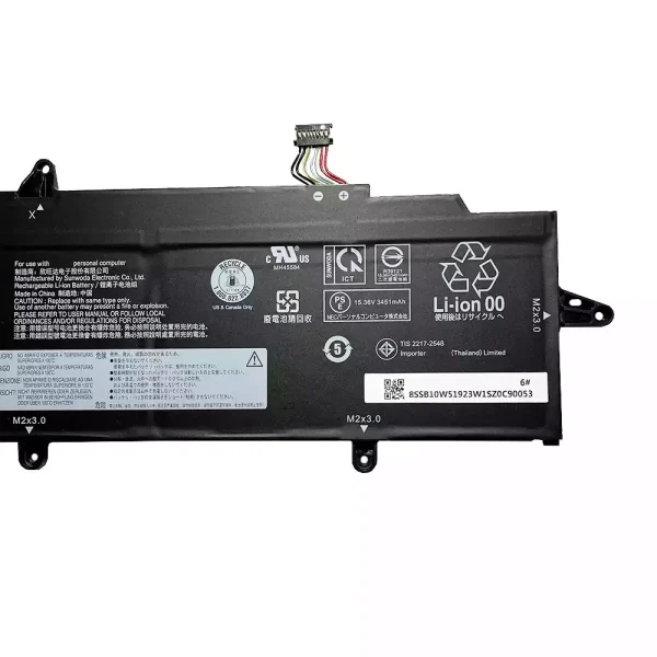 Bateria para notebook LENOVO ThinkPad X13 G2,5B10W51822,5B10W51820,SB10W51923,SB10W51921 - Image 4