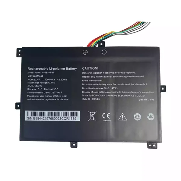 Bateria para notebook 4558105-3S 40073659