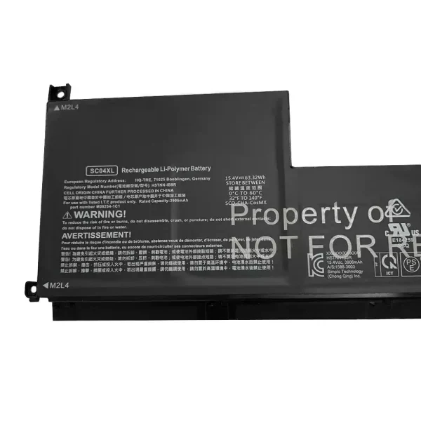 Bateria para notebook HP SC04XL - Image 3