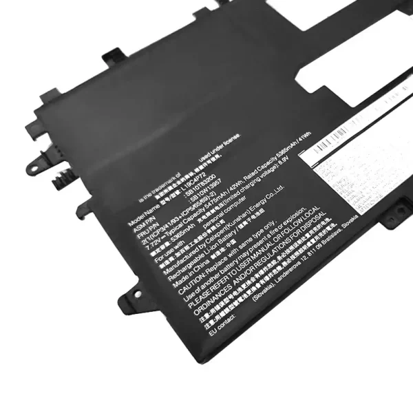 Bateria para notebook LENOVO L19C4P72 SB10T83200 5B10W13957,Thinkpad X1 Titanium - Image 3