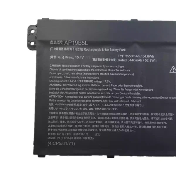 Bateria para notebook ACER AP19B5L - Image 3