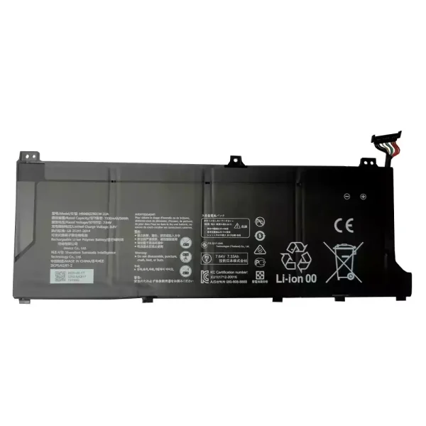 Bateria para notebook HUAWEI HB4692Z9ECW-22A HB4692Z9ECW-22B HB4692Z9ECW-22C