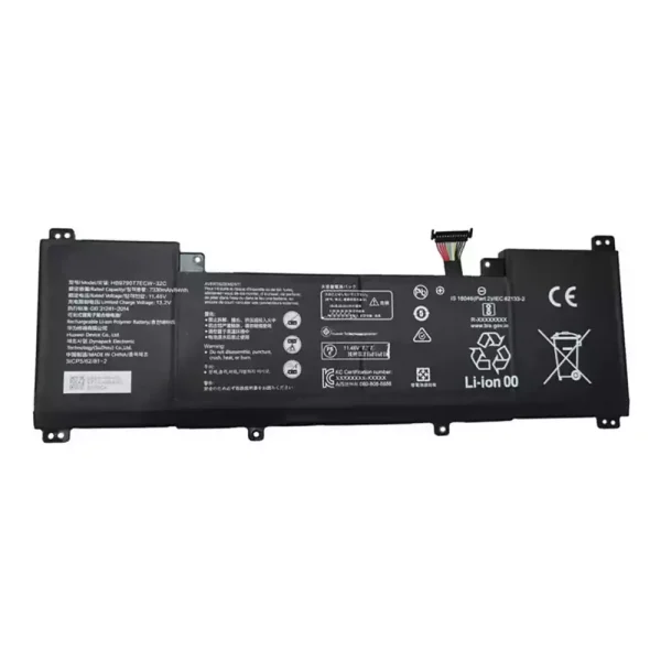 Bateria para notebook HUAWEI HB9790T7ECW-32A HB9790T7ECW-32C