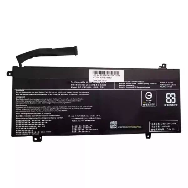 Bateria para notebook TOSHIBA PA5368U-1BRS