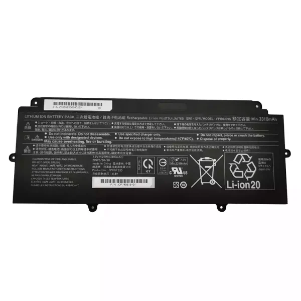 Bateria para notebook FUJITSU FPB0339S FPCBP535