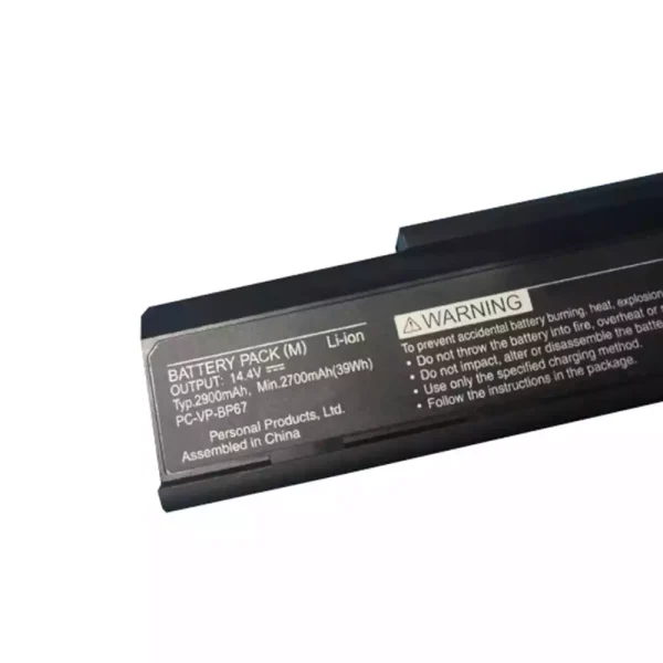 Bateria para notebook NEC PC-VP-BP67 - Image 2